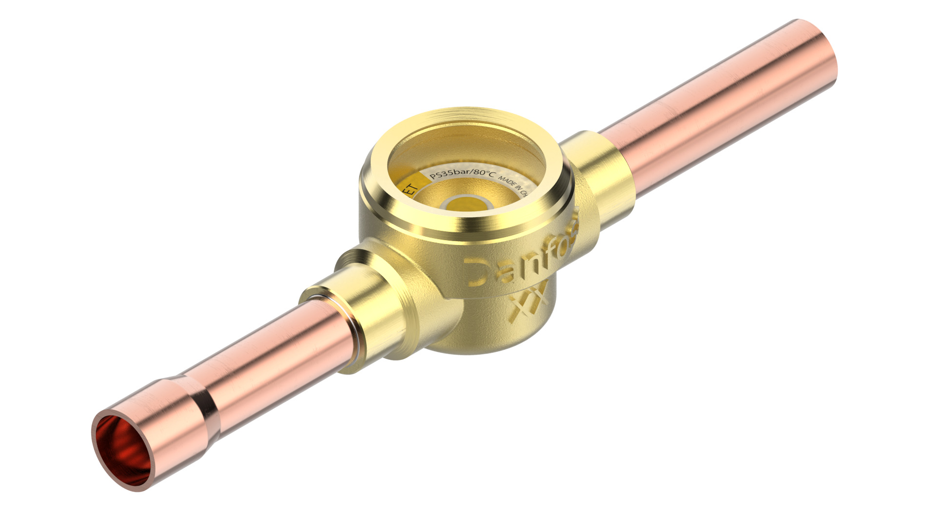 Danfoss SGN — Смотровые стекла с индикатором влажности SGN 12 Смотровое стекло 014-0183  - Вид №15