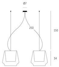 millelumen Подвесной светильник из дутого стекла Aleve sun-id-1374100 - Вид №2