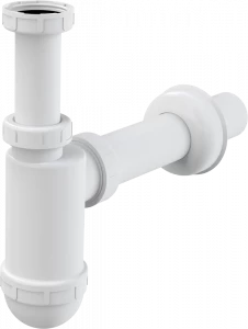 Сифон для умывальника DN40 c накидной гайкой 5/4"