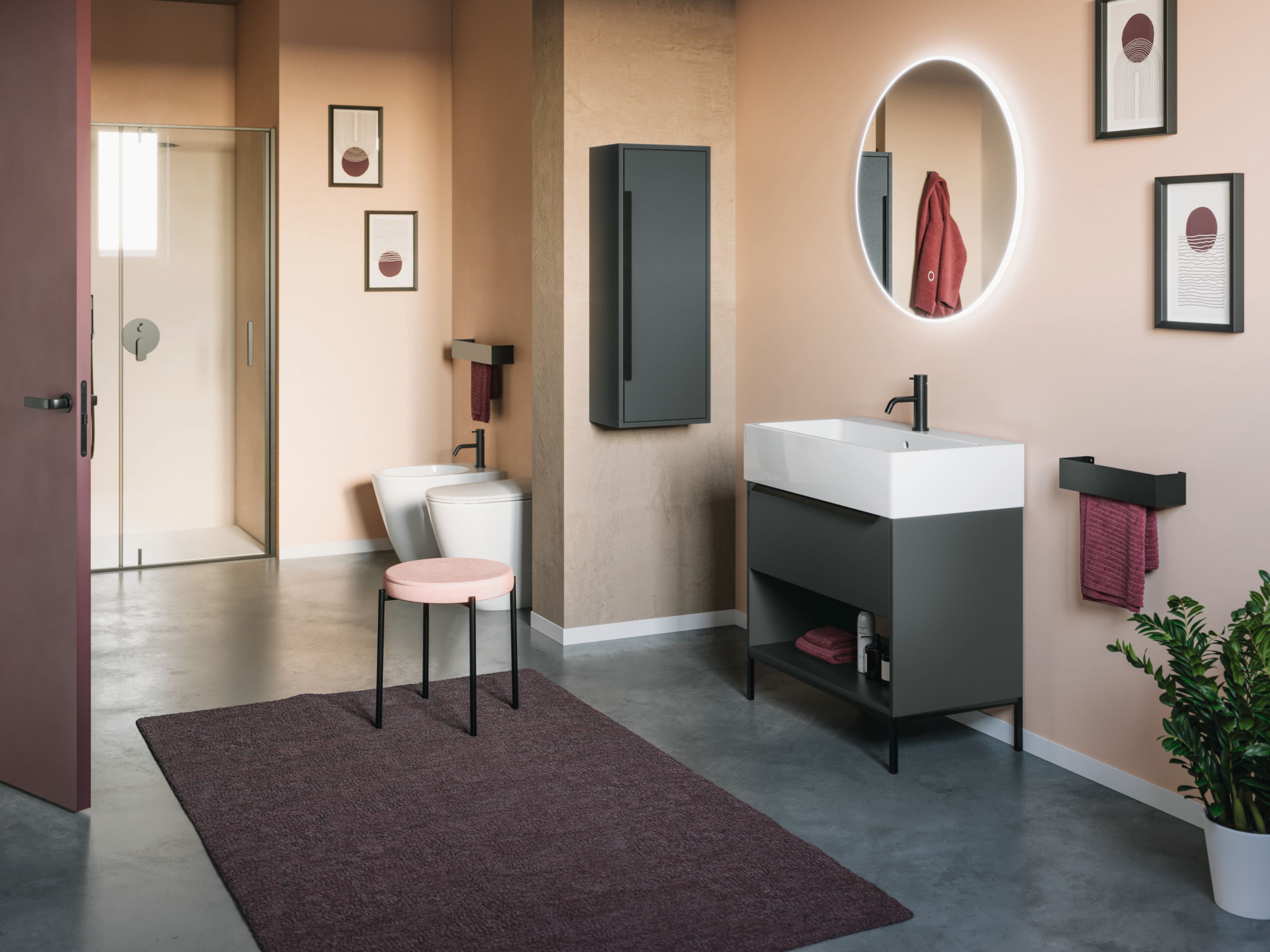 Одноместный напольный умывальник COLAVENE Camaleo ARCH-00092045 - Вид №1