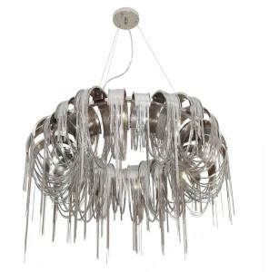 Подвесная люстра Crystal Lux Heat SP8 CRYSTAL LUX ДИЗАЙНЕРСКИЕ, HEAT 056910 Хром