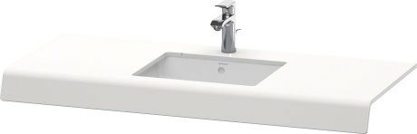 DS828C00909 Консоль DuraStyle #DS828C 550 мм Светло-голубой матовый декор Duravit - Вид №2