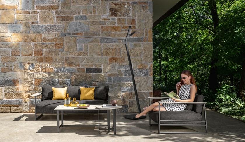 Talenti Круглый садовый стол из керамогранита Riviera Rivtct50 - Вид №6