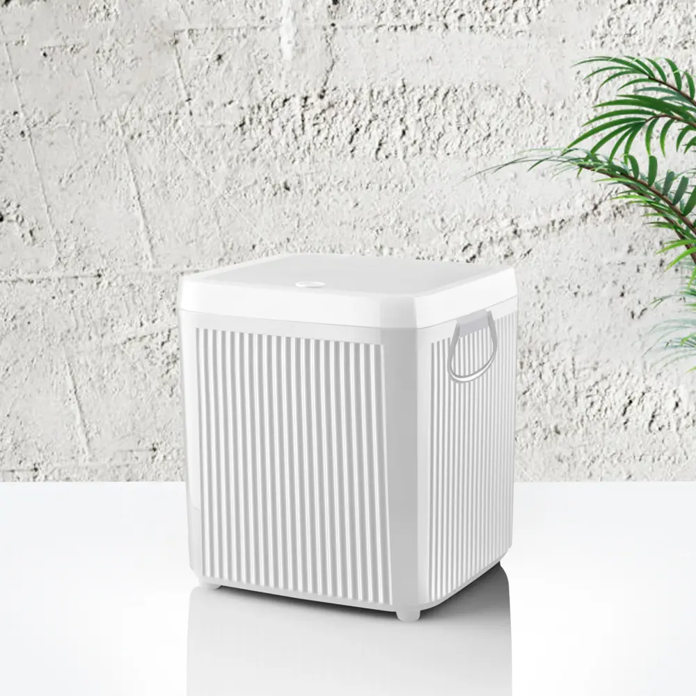 Контейнер для мусора Glew 5 л пластик цвет белый Santreyd STLM-2080620 - Вид №1