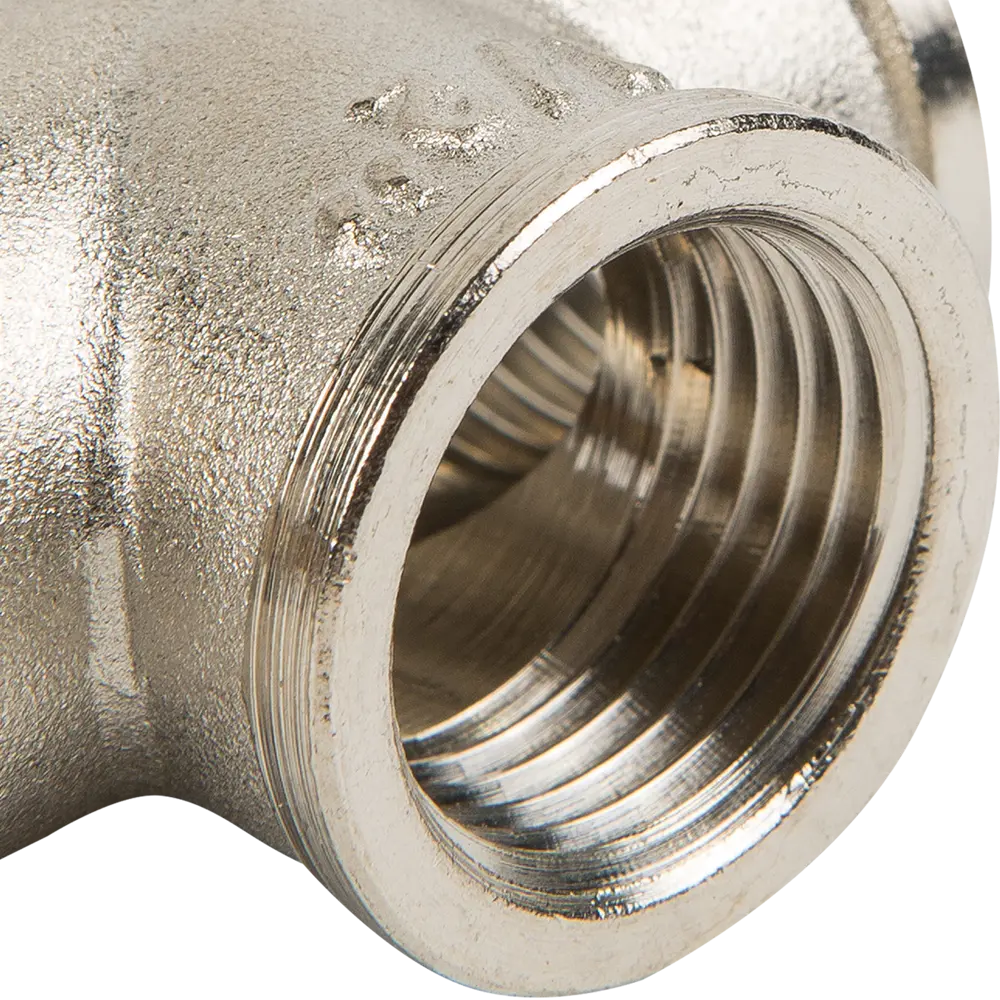 Тройник Valtec 1/2"x1/2"x1/2" ВР латунь VTr.130.N.0004 STLM-2056359 - Вид №2