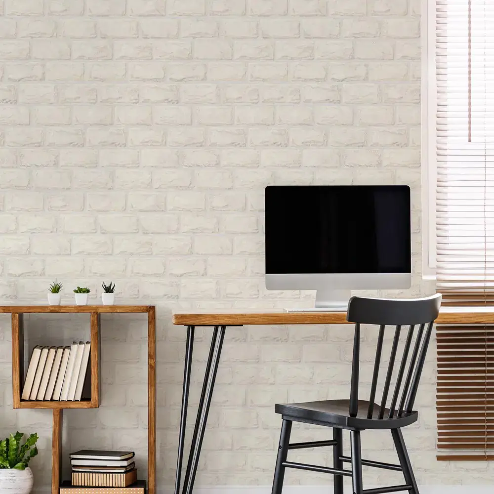 Обои флизелиновые Kreaforta Brice белые 1.06 м PL72507-28 STLM-2128037 - Вид №3