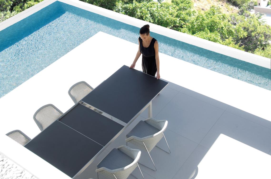 MNST1165 Обеденный стол pa lava 360см x 100см Manutti Luna - Вид №9