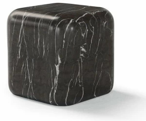 AMURA Тумбочка из мрамора квадратная Lapis