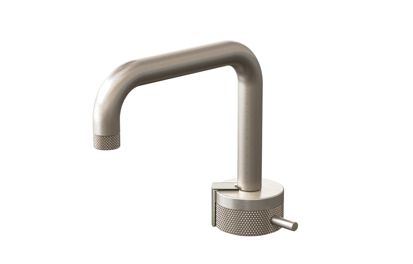 E-11500-R1BNi-L2PC-SN Однорычажный прогрессивный смеситель для раковины - излив 15,3см GRAFF MOD+