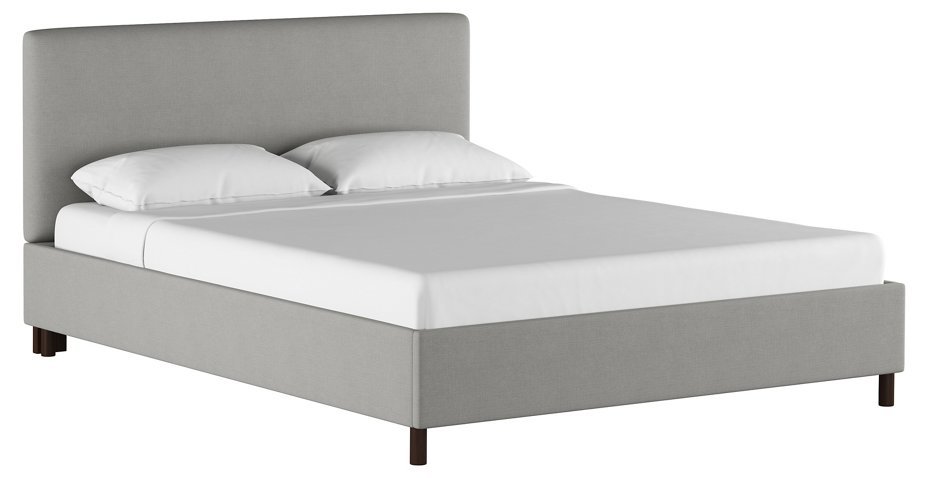 Кровать двуспальная 160х200 серая Orphan ICON DESIGNE ДИЗАЙНЕРСКИЕ 177956 Серый  - Вид №1