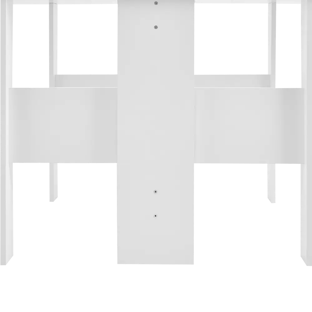 Стол-книжка раскладной 23.2-158x80x75 см прямоугольный ДСП цвет белый Santreyd STLM-2070252 - Вид №6