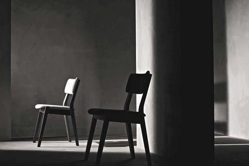 Very Wood Штабелируемый стул из ткани Frame sun-id-1365028 - Вид №8