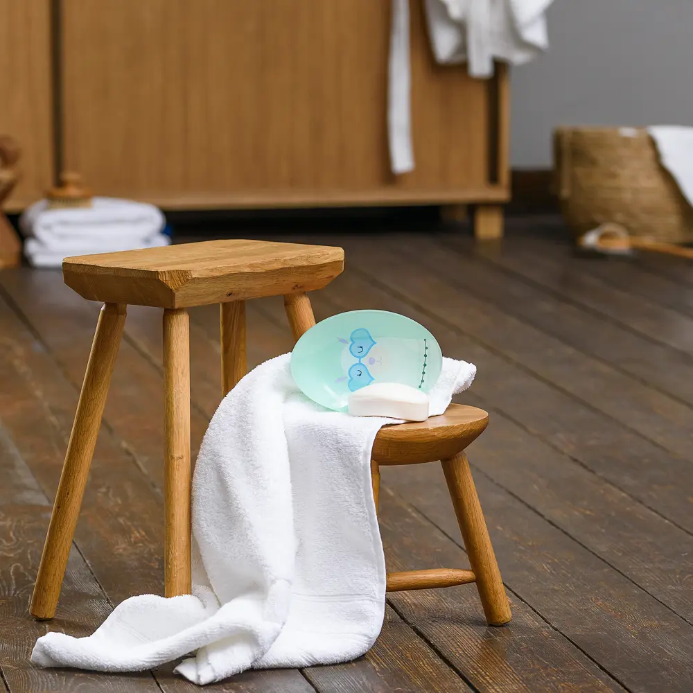 Мыльница Lama в очках стекло цвет зеленый Santreyd STLM-2129727 - Вид №3