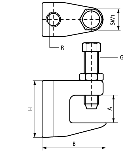 6003016 BIS Струбцины для балок walraven  - Вид №1
