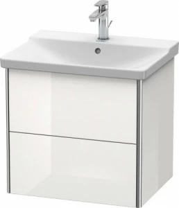 XS418008585 Тумбочка подвесная XSquare #XS4180 610 x 473 мм Белый глянцевый лак