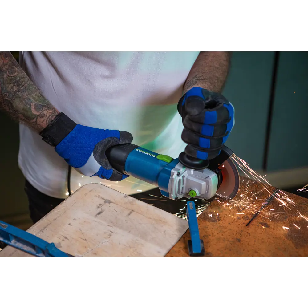 Сетевая болгарка Rockfield RF110AG мощностью 1100 Вт с диском 125 мм 89366513 STLM-0847151 - Вид №14