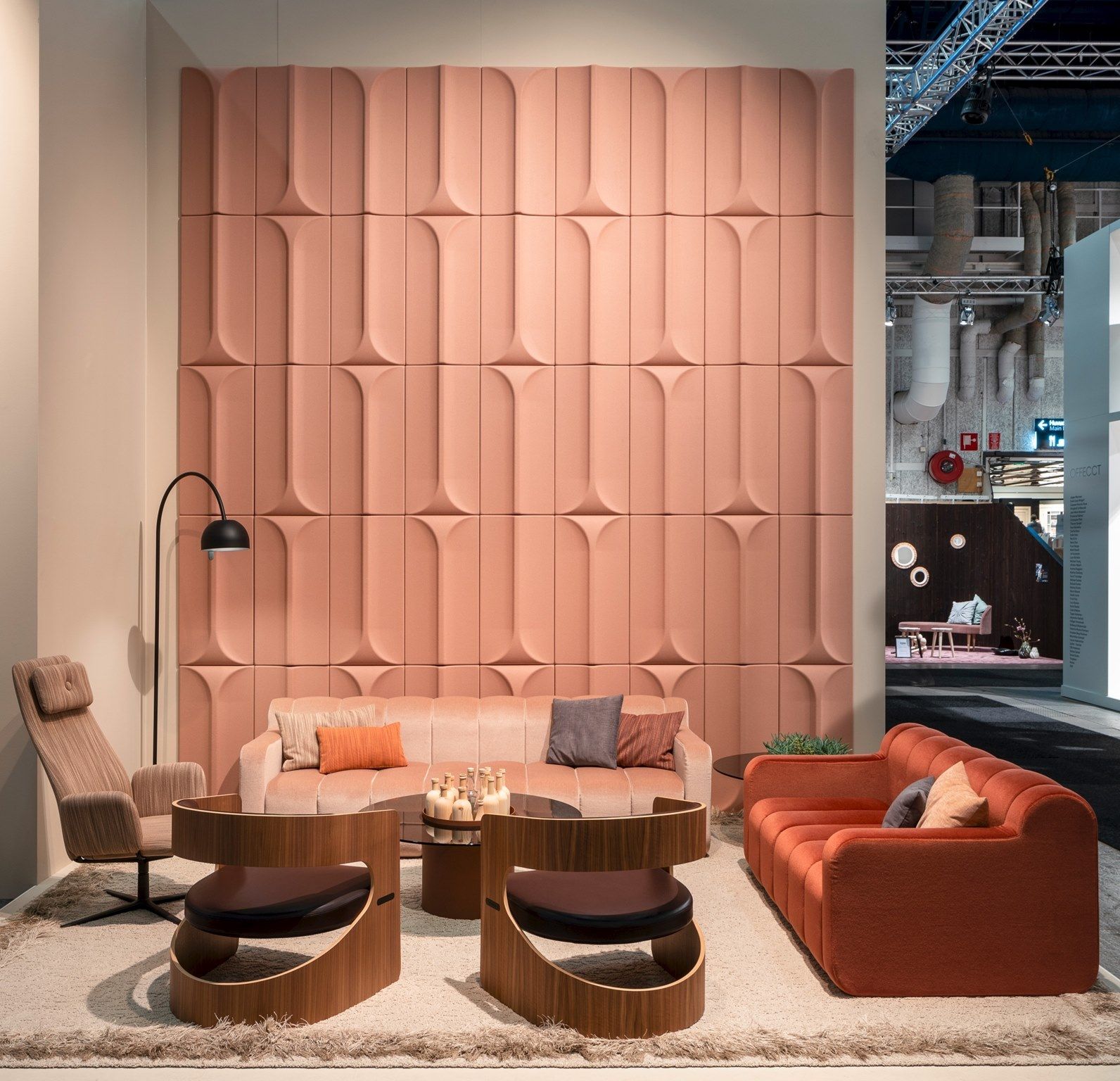 Акустическая панель из полиэстера Bla Station Arc ARCH-00131898 - Вид №13