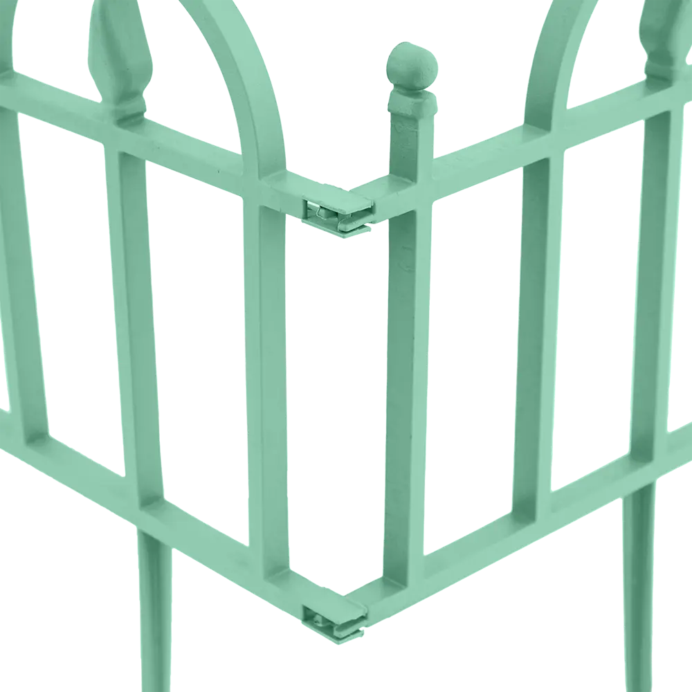 Заборчик 40x60 см полипропилен зеленый 5 шт Santreyd STLM-2143546 - Вид №1