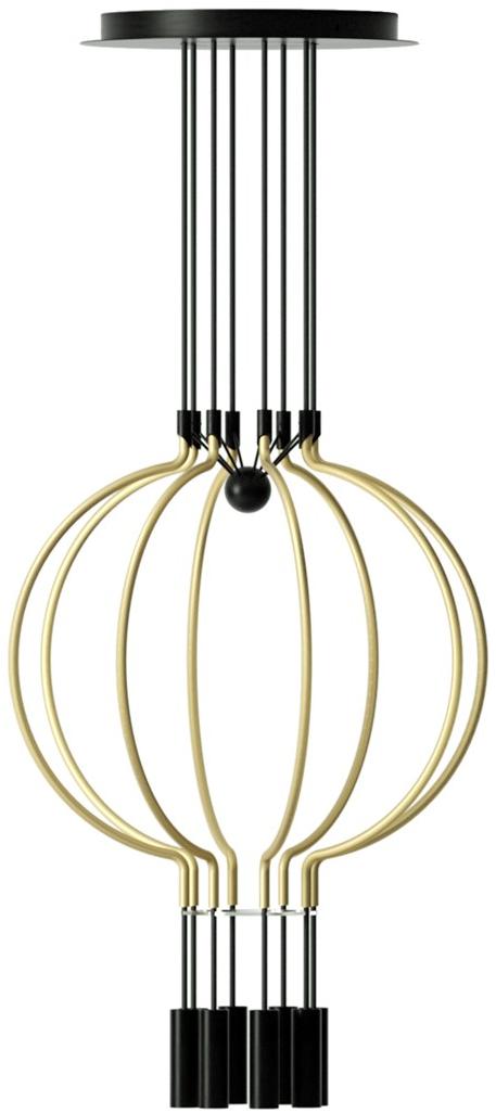 AXOLIGHT Металлический светодиодный подвесной светильник Liaison sun-id-1434090 - Вид №2