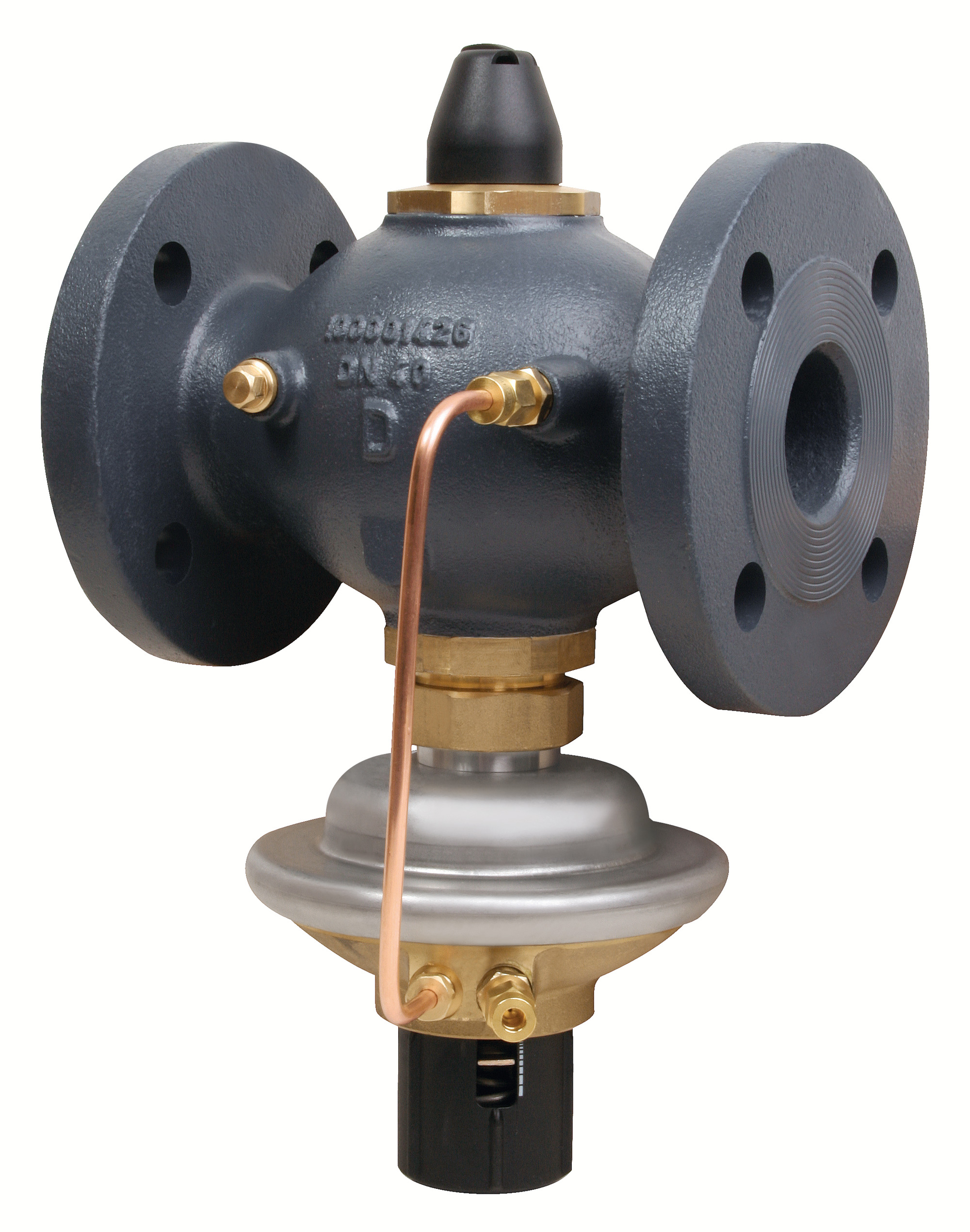 Danfoss Регулятор перепада давления AVPQ для монтажа на обратном трубопроводе РПД AVPQ PN25 15/1,6/0,3-2/0,2/рез./обр 003H6539  - Вид №21