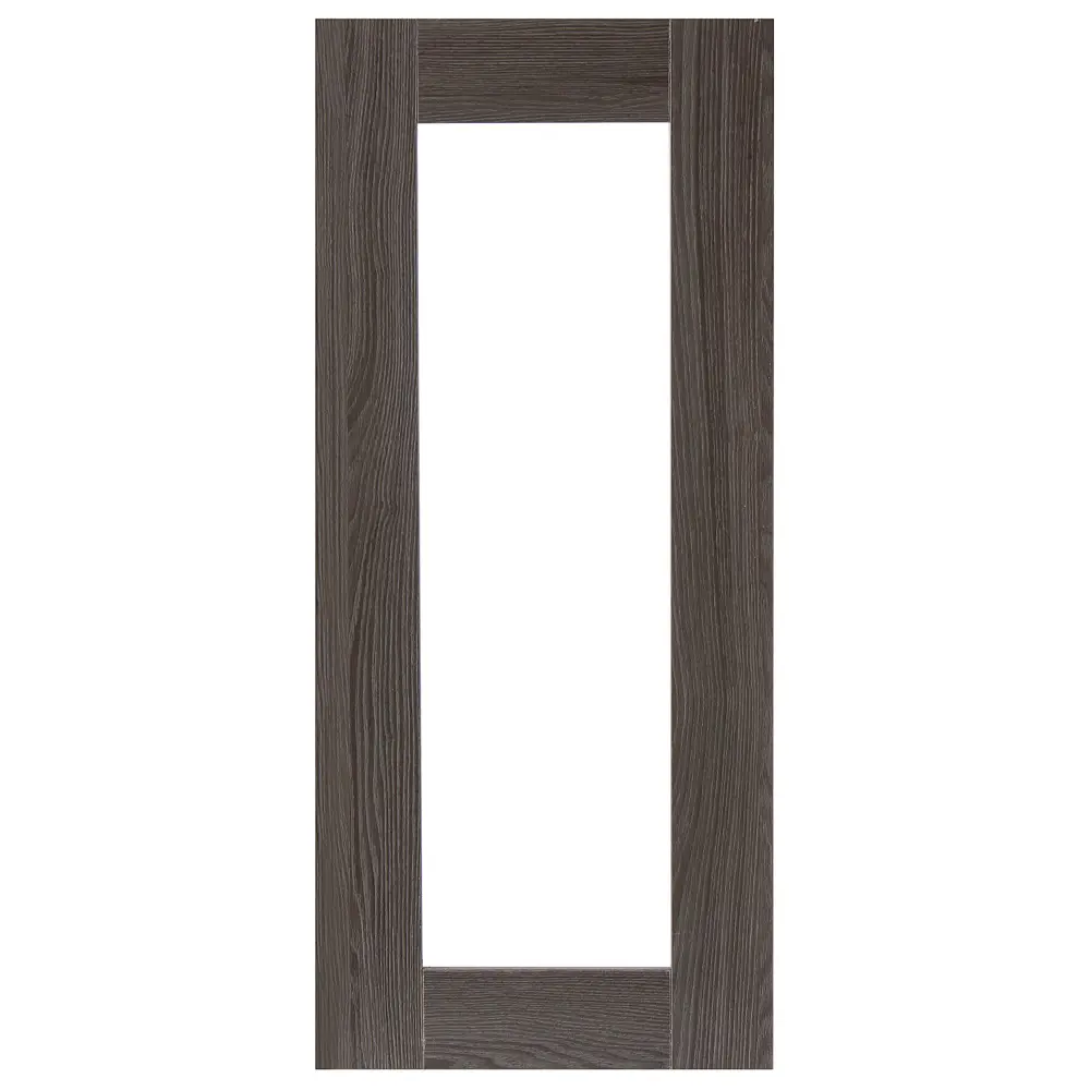 Витрина для шкафа Delinia «Фрейм тёмный» 40x92 см, ЛДСП, цвет коричневый Фрейм темный STLM-2142099