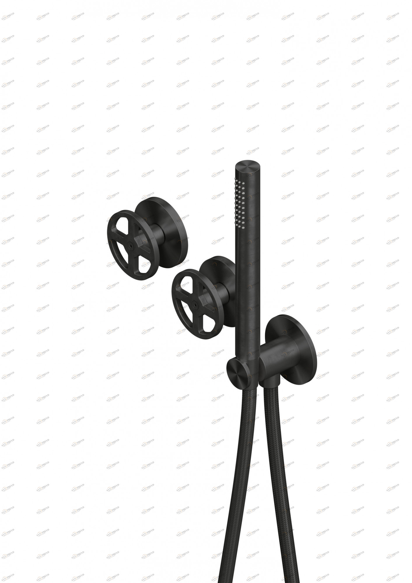 Valvola02. 20 68. Настенный смеситель F Quadrodesign