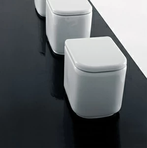 40031 Приставной унитаз напольный Зеленый Althea Ceramica Design D-Style Италия