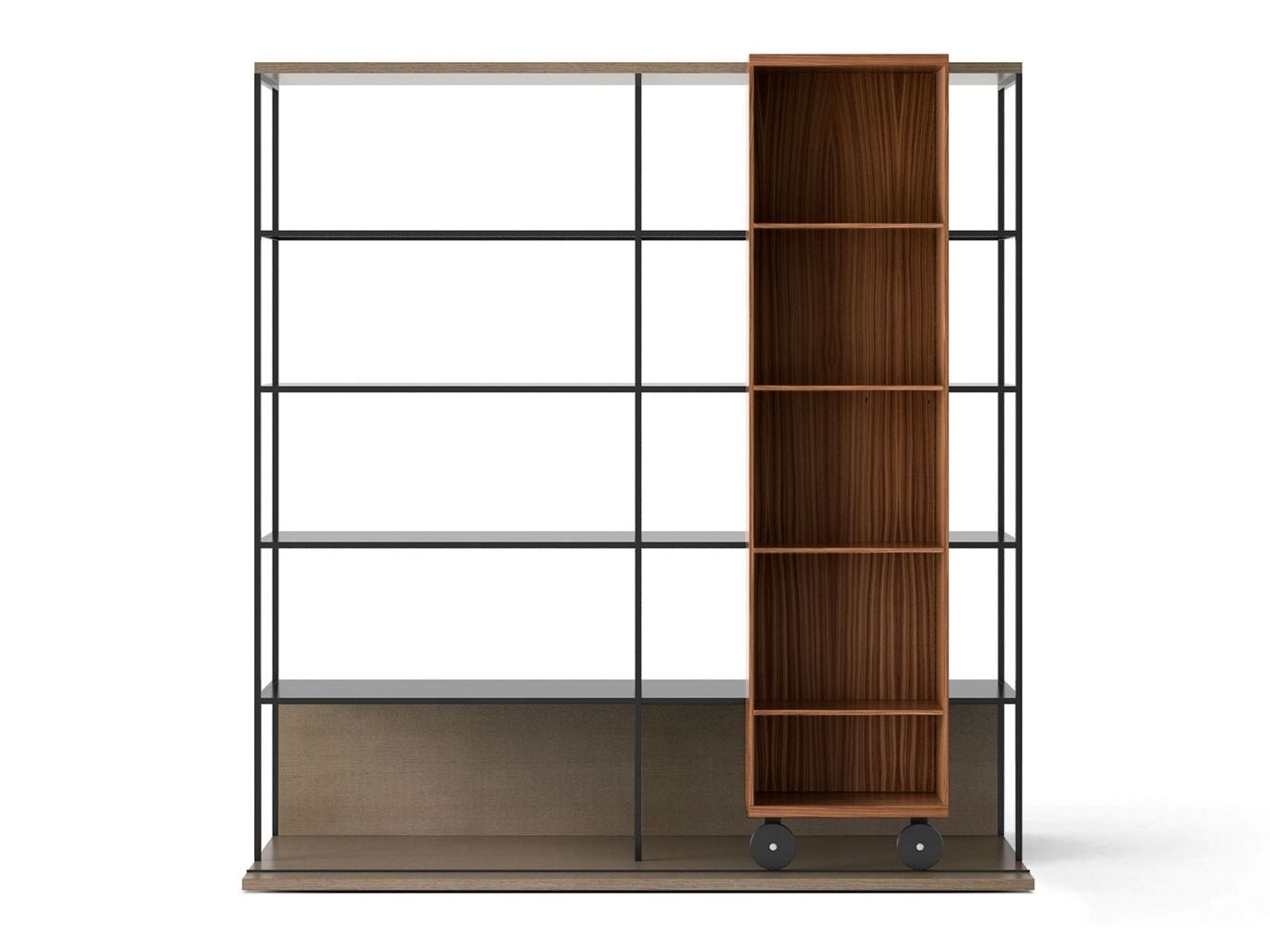 Книжный шкаф из МДФ на колесах Punt Literatura ARCH-00064312 - Вид №40