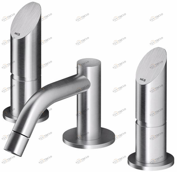 MGS Смеситель для раковины / смеситель для биде из нержавеющей стали Contemporary sun-id-1435260