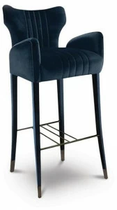 BRABBU Высокий табурет с подлокотниками Davis