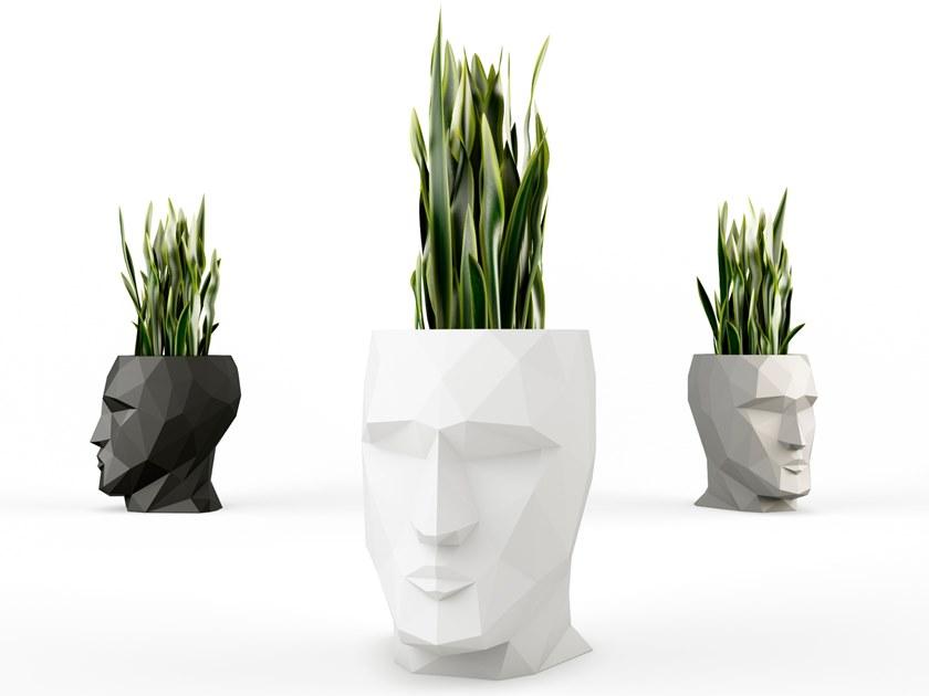 VONDOM Яркий пластиковый садовый горшок Adan sun-id-1476376 - Вид №1