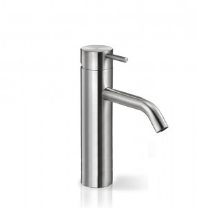 ONE002L Смеситель для раковины Linki ONE, Глянцевая сталь