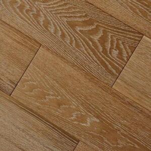 Паркетная доска Bau Master Кремовый Дуб Рустик с брашью (Текстурированная) 1215х165 мм.