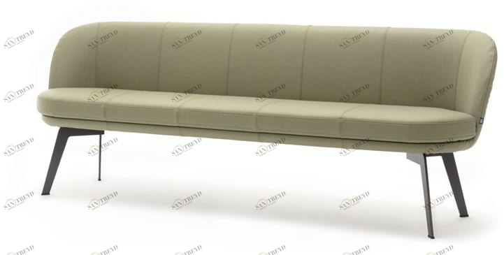 Rolf Benz Кожаная скамейка со спинкой Rolf benz 629 sun-id-1397313