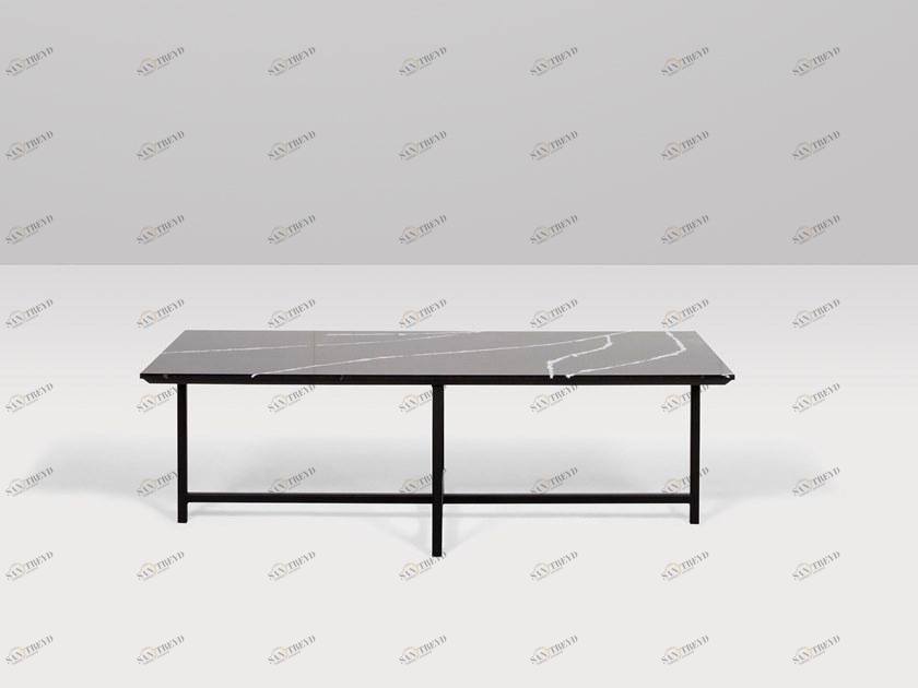 Recor Home Прямоугольный кварцевый журнальный столик Chicago C076