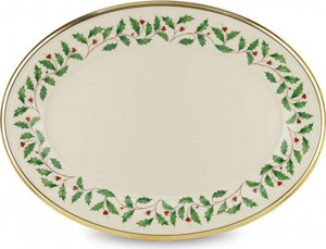 10541553 Lenox Блюдо овальное Lenox "Новогодние праздники" 40,5см Фарфор, Керамика