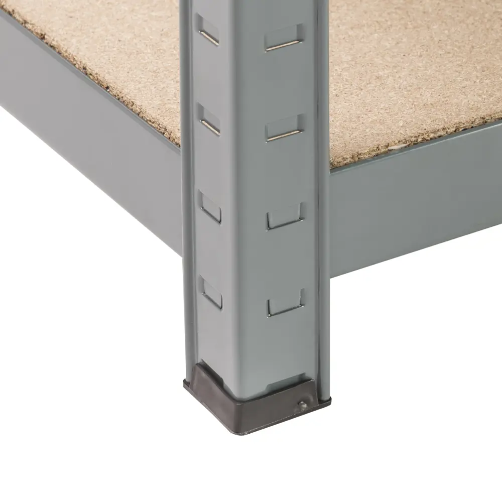 Стеллаж металлический Spaceo 120x196x50 см, 5 полок, цвет серый STLM-2148941 - Вид №8