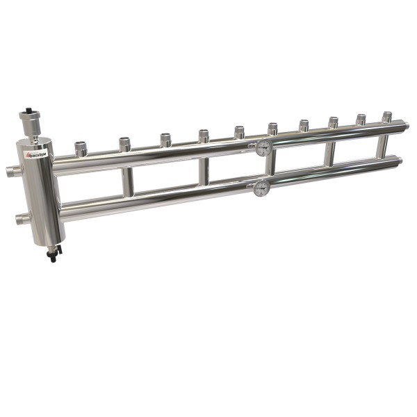 Купить Распределительный коллектор с гидрострелкой 60 кВт, 5+1 контур Прокситерм GSK2551 - Вид №1