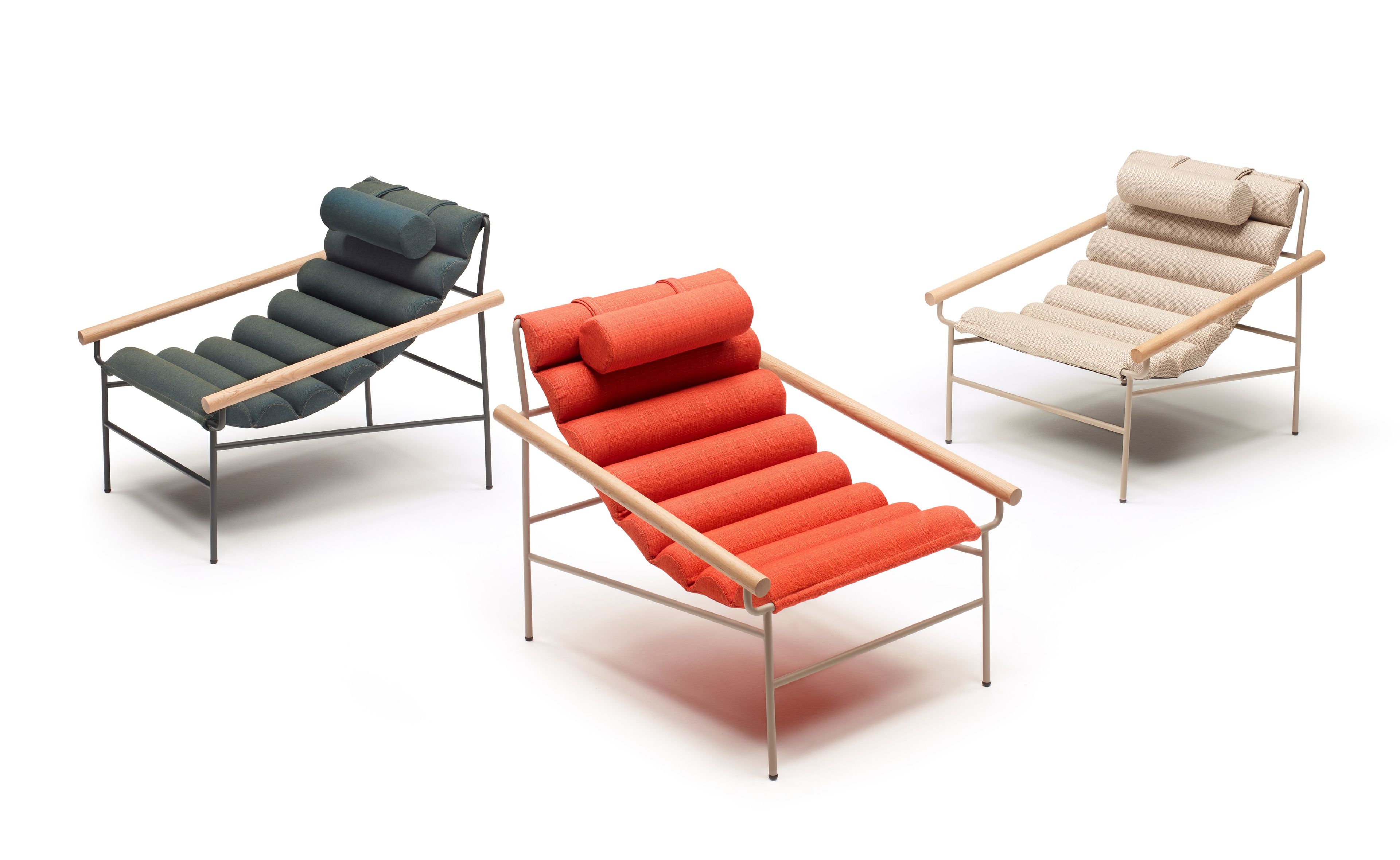 Мягкое сиденье для отдыха из ткани S-CAB Dress_Code ARCH-00076989 - Вид №4