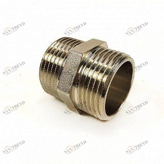 Ниппель    1/2"x3/8'' никель TIEMME 1500196