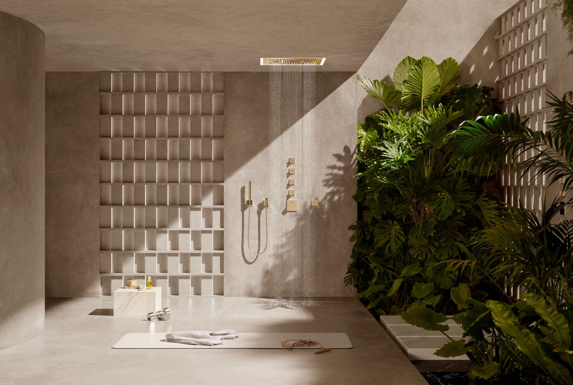 Прямоугольная душевая головка DornBracht SERENITY SKY ARCH-00146127 - Вид №7