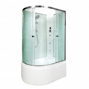 L 910 с гм. и эл. Душевая кабина DETO Серия L