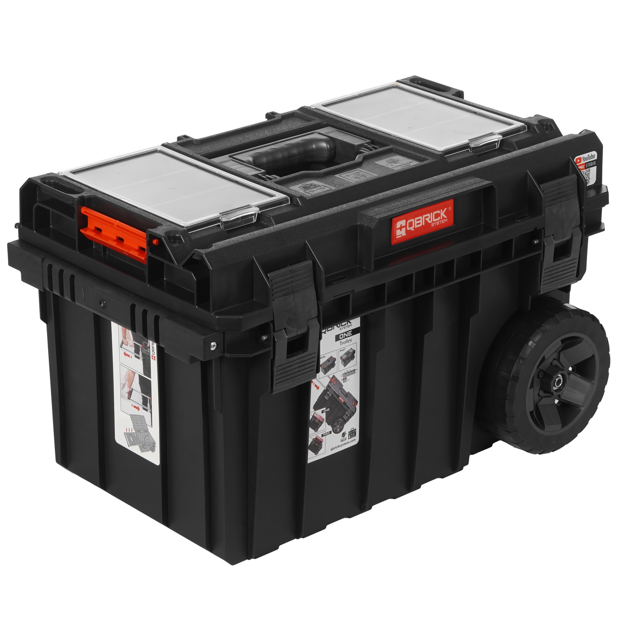 Ящик для инструмента и принадлежностей Qbrick System ONE Trolley Profi 9992724 STDN-0058434
