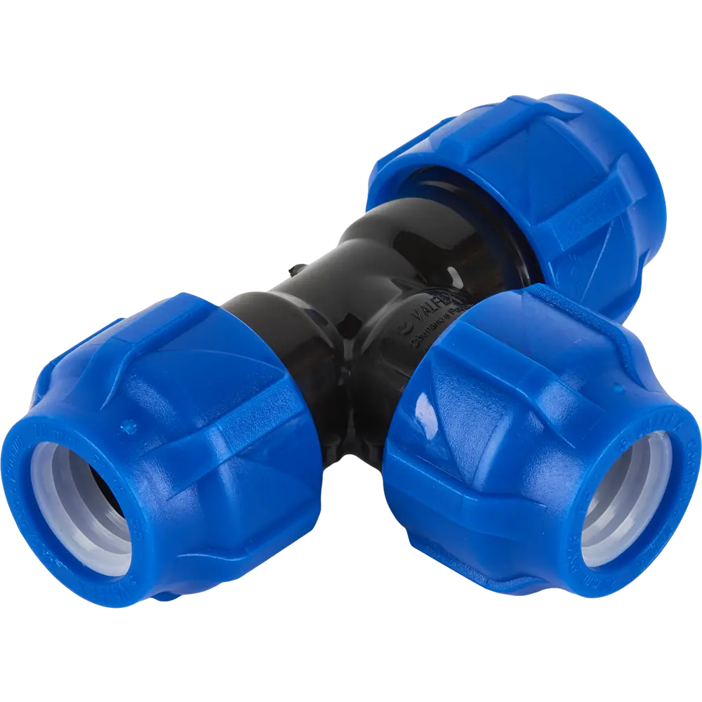 Тройник ПНД Valfex 20 мм 1210012202020 STLM-2087656 - Вид №1