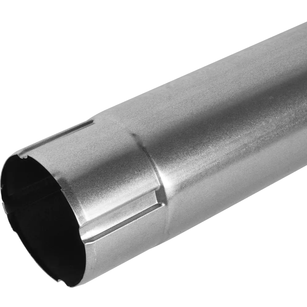 Труба соединительная D90 1000 мм оцинкованная ВЕГА STLM-2105735