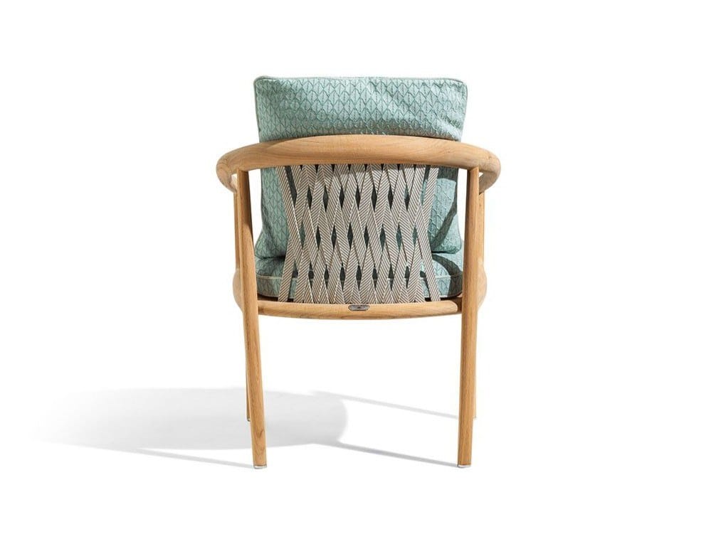 ТИК мягкий садовый стул с подлокотниками Poltrona Frau Boundless Living Outdoor Collections ARCH-00139269 - Вид №3