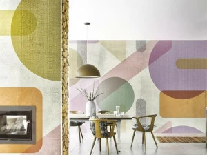 Inkiostro Bianco Геометрические панорамные обои Natural beauty 01-19 Inkxqbr19