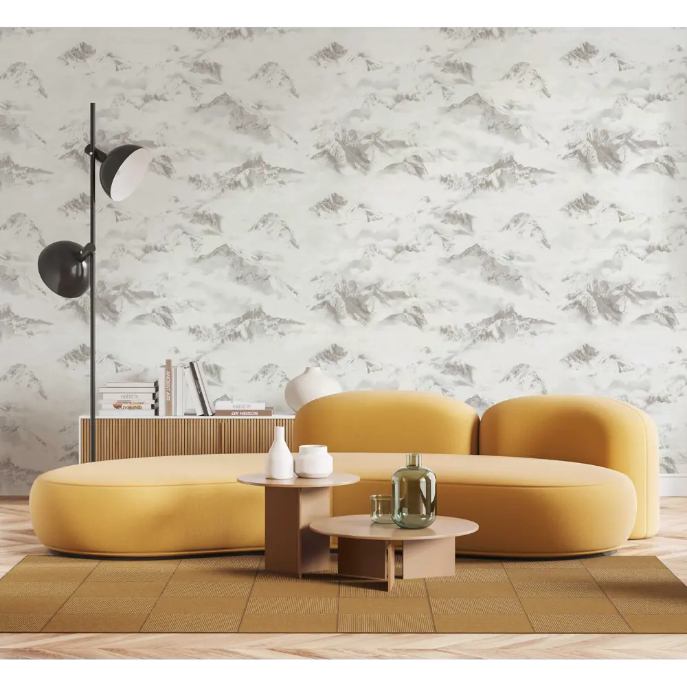 АРТЕКС Флизелиновые обои «Воздушные шары» серые с облачным принтом 89358804 STLM-0820414 - Вид №3