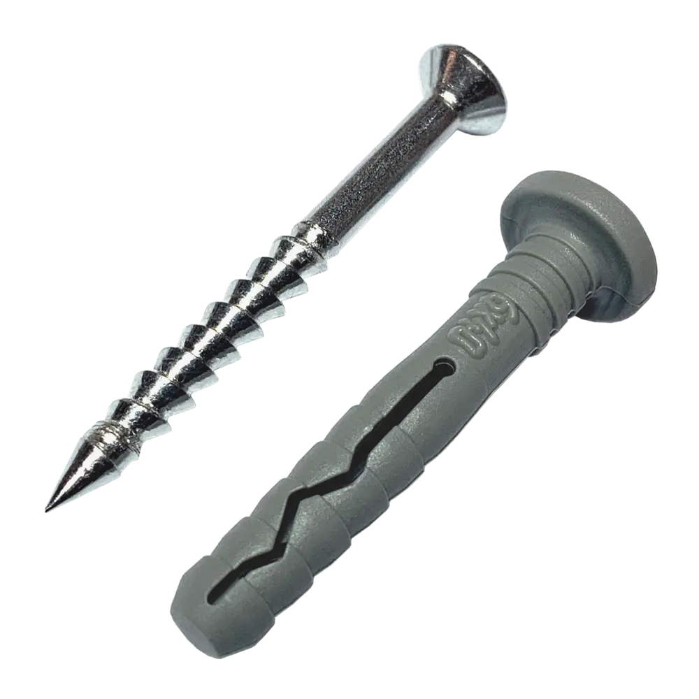 Дюбель-гвоздь грибовидный полипропилен 6x40 мм 10 шт Santreyd STLM-2016925 - Вид №1