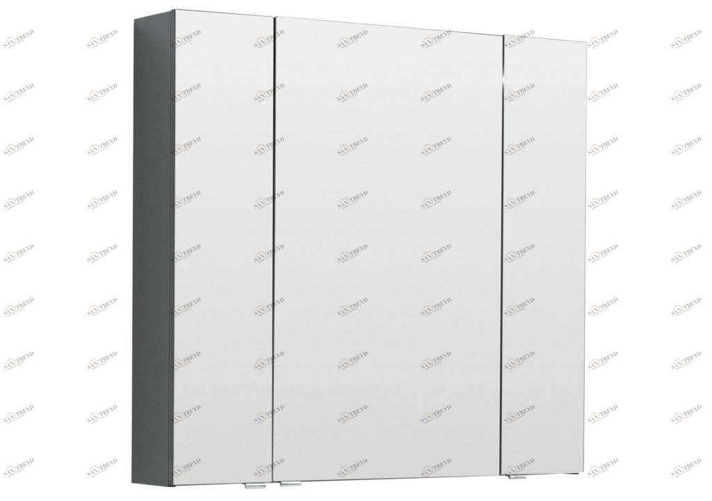 Зеркало Aquanet Алвита 90 серый антрацит 00240110